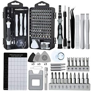 E·Durable Kit Tournevis De Précision 130 en 1,Mini Set Magnétique