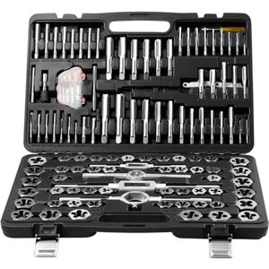 KS TOOLS Coffret de tarauds et filières, HSS, 44pcs