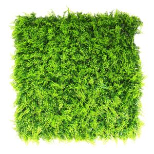 Mur vegetal artificiel - Fougere - Interieur et exterieur - 1m x 1m