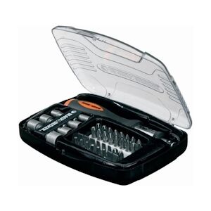 Kit de Tournevis a Cliquet avec accessoires (40 pieces) BLACK+DECKER - A7062-XJ BLACK + DECKER