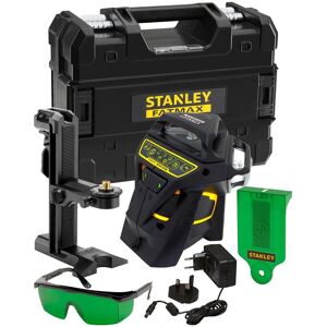 Stanley Niveau laser multiligne X3G-360° vert Fatmax® avec 1 batterie intégrée en coffret - STANLEY - FMHT1-77356