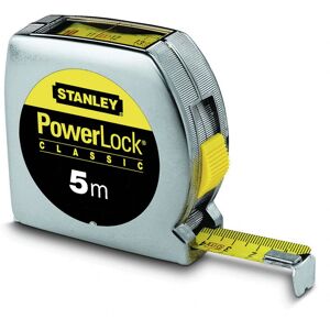 Stanley Mètre ruban Powerlock 5mx19mm lecture directe - STANLEY - 0-33-932