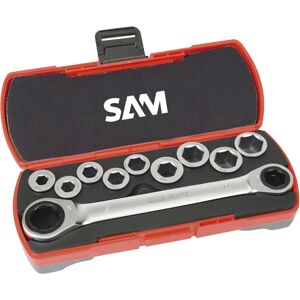 SAM OUTILLAGE Coffret clés à cliquet 12 pièces - SAM OUTILLAGE - CP-12