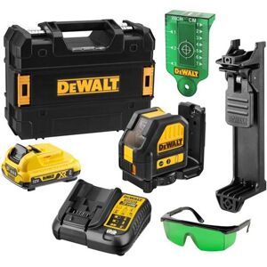 Niveau laser croix vert XR 10,8 V + batterie 2 Ah + chargeur - DEWALT - DCE088D1G-QW - Publicité