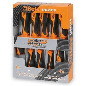 Beta Tools tournevis 1263/D10 en acier 10 pcs 012630010 - Publicité