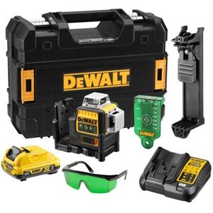 Niveau laser multilignes vert 10,8V XR + 1 batterie 2Ah + chargeur - DEWALT - DCE089D1G-QW - Publicité