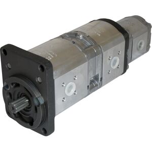 Pompe Hydraulique Triple 19 + 11 + 2 Cc Bosch Rexroth 0510666303 unisexe - Publicité