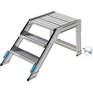 Axess Industries marchepied en aluminium inclinaison 45°   nbre de marches 2   haut. travail...