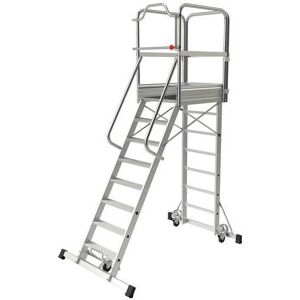 Tubesca-Comabi passerelle d'entretien 1 plan de montee 820 mm - tubesca   nbre de marches 8...