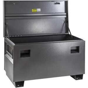 Dema Coffre de chantier verrouillable Grey XXL - 420 Litres - Acier