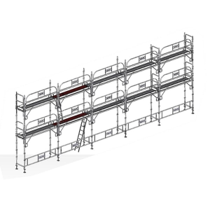 DIRECT MAT Lot 96 m2 echafaudage fixe Ø 45