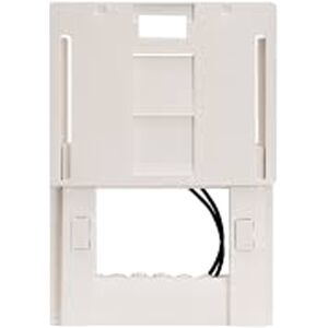 Ave Le soutien de l'Armature 3 formes de plaques Ave Tactile coulissant 44ATC03B Blanc