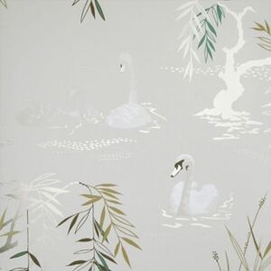 Nina Campbell Papier peint Swan Lake