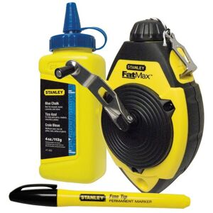 Stanley 0-47-681 FatMax Set de cordeau a tracer 30m