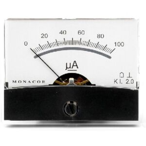 MONACOR PM-2/100UA Galvanomètres à bobine mobile - Petits assistants et appareils de mesure - Publicité