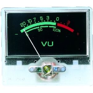 MONACOR V-22 VU-metre encastrable - Petits assistants et appareils de mesure