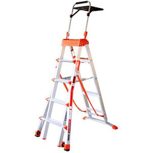 Little Giant Escabeau telescopique Select Step avec hauteur reglable des deux cotes