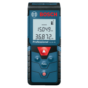 Bosch Télémètre laser GLM 40 - Publicité