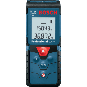 Bosch Télémètre laser GLM 40 - Publicité