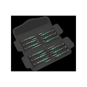 Wera Jeu de tournevis électroniques universels Wera Kraftform Micro 12 05073675001 12 pièces