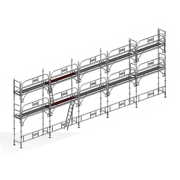 DIRECT MAT Lot 96 m2 échafaudage fixe Ø 45