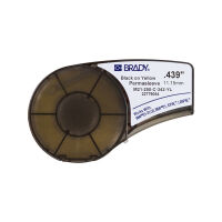 Brady M21-250-C-342-YL black on yellow heat shrink tubing tape 11.15 mm x 2.10 m (original Brady)