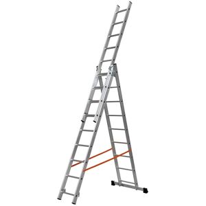 Gierre Modula AL415 - Scala Tripla Alluminio a Sfilo