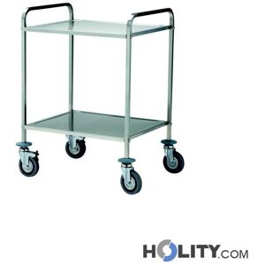 Carrello Di Servizio Portavivande In Acciaio Inox H314_59