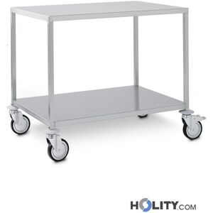 Carrello Di Servizio In Acciaio Inox L. 920 Mm H492_44