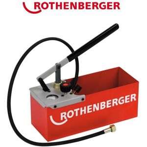 Rothenberger Pompa Provaimpianti Tp25 Manuale - Cod. 60250