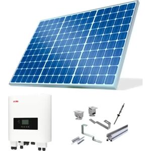 Impianto Fotovoltaico Da 3,2 Kw Completo Di Struttura E Servizio Chiavi In Mano