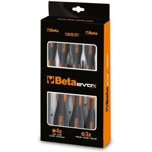 Beta Set 8 Cacciavite Evox Giravite Easy Serie Lp-Ph 8pz /d8p (5 Taglio + 3 Croce) 012031018