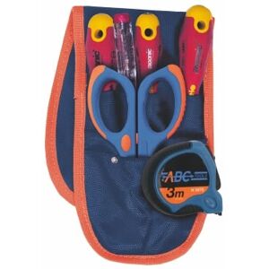 Abc Tools Marsupio Con 6 Utensili E Passante Per Aggancio Cintura