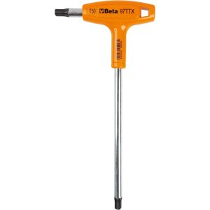 Beta CHIAVE A ''T''  TORX 15 mm CON IMPUGNATURA MODELLO 97TTX15