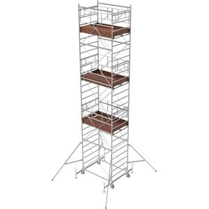 Marchetti PONTEGGIO IN ACCIAIO RHINO 11 m SYSTEM 120x200 cm 3 PIANI DL.81/2008 PORTATA 390 kg