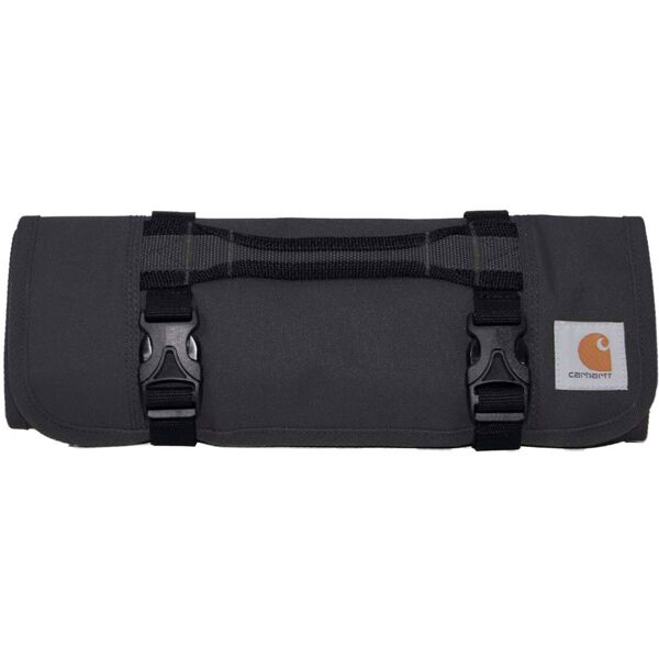 carhartt 18 pocket utility roll borsa degli attrezzi nero unica taglia