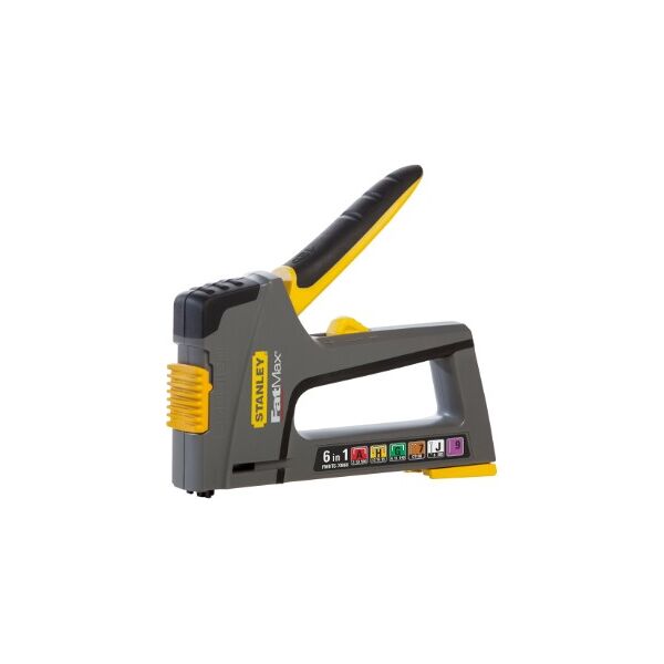 stanley fmht6-70868 graffatrice manuale per punti e chiodi tr75 6 in 1 fatmax - fmht6-70868