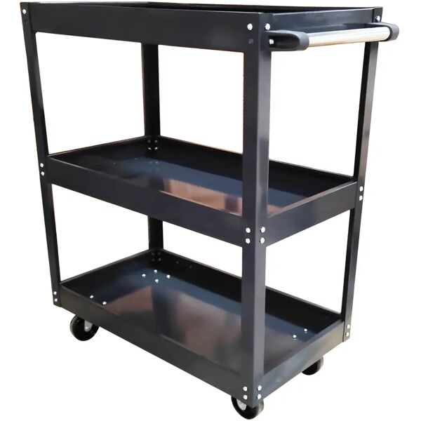 tecnomat carrello da officina con 3 ripiani 70,2x35,3x66,4 cm