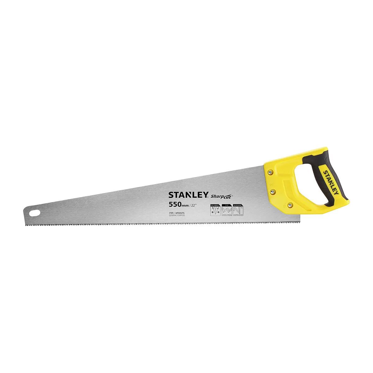 Stanley Segaccio  550 Mm 7 Denti Per Legno Taglio Medio