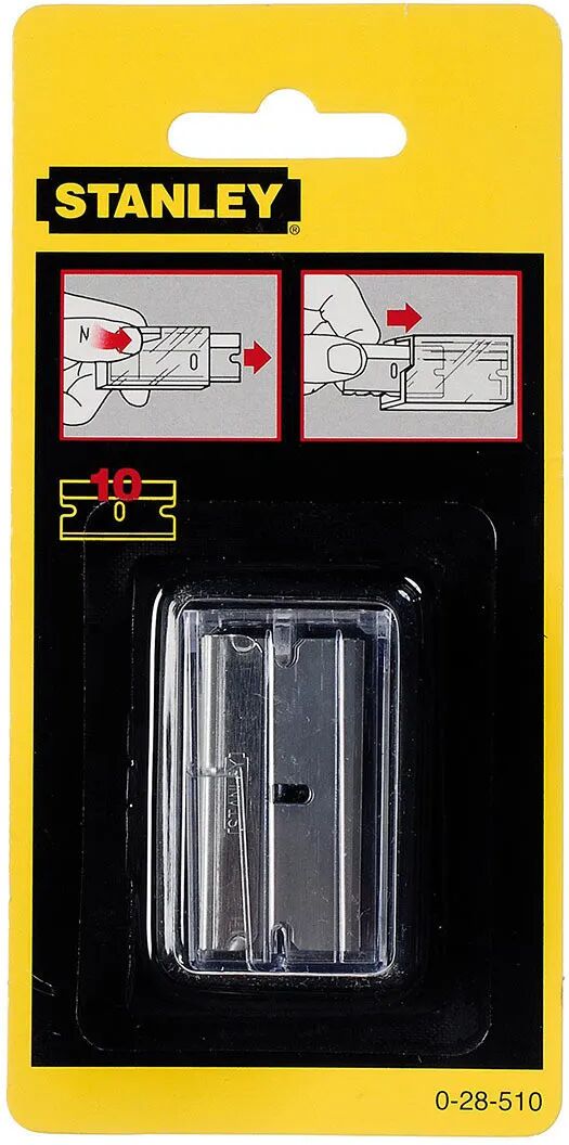 Stanley 10 Lame  Per Raschietto Lunghezza 3,8 Cm Per Decoratori