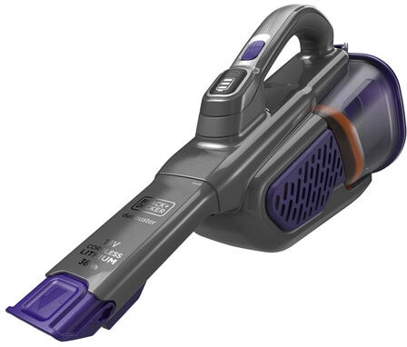 Black & Decker Black E Decker BHHV520BFP Aspiratore Portatile Senza Sacchetto Nero Viola