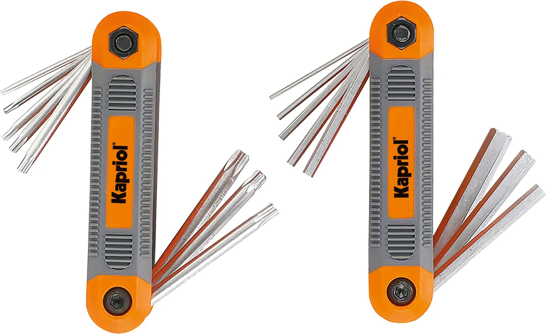 Kapriol 16  CHIAVI ESAGONALI E TORX  1,5 - 8 mm T9-T35 IMPUGNATURA PROGRIP