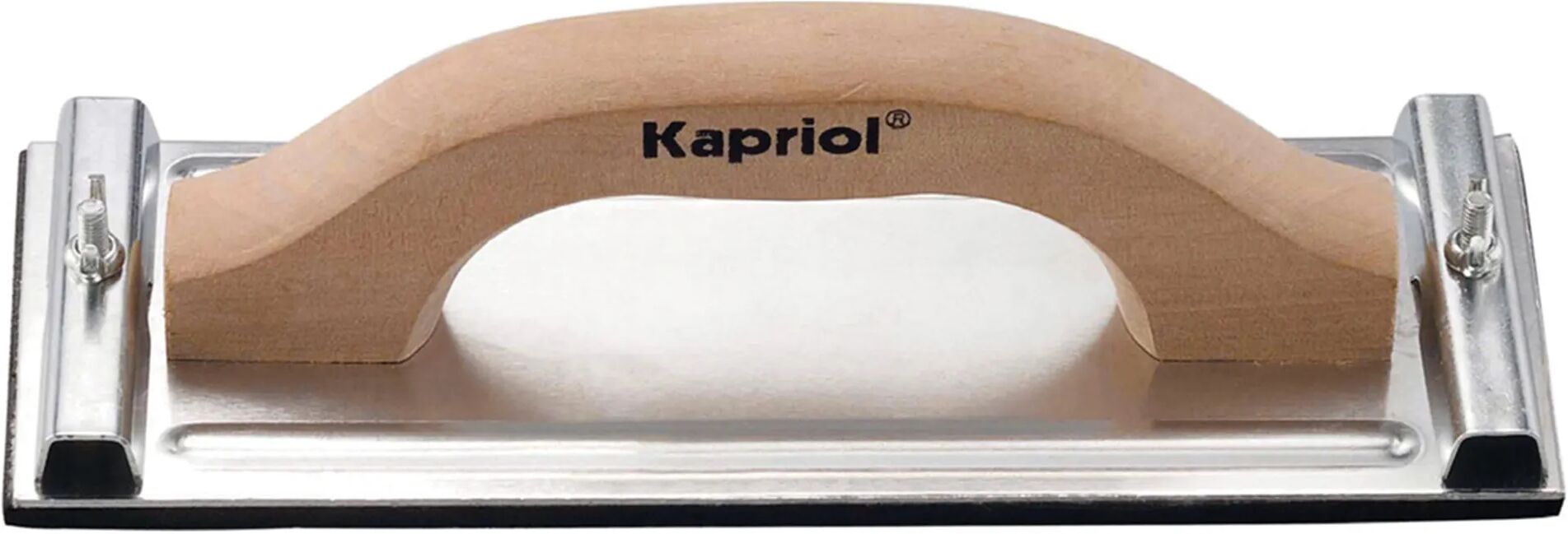 Kapriol FRATTONE SMERIGLIATORE  CON BASE IN ALLUMINIO E MANICO IN LEGNO