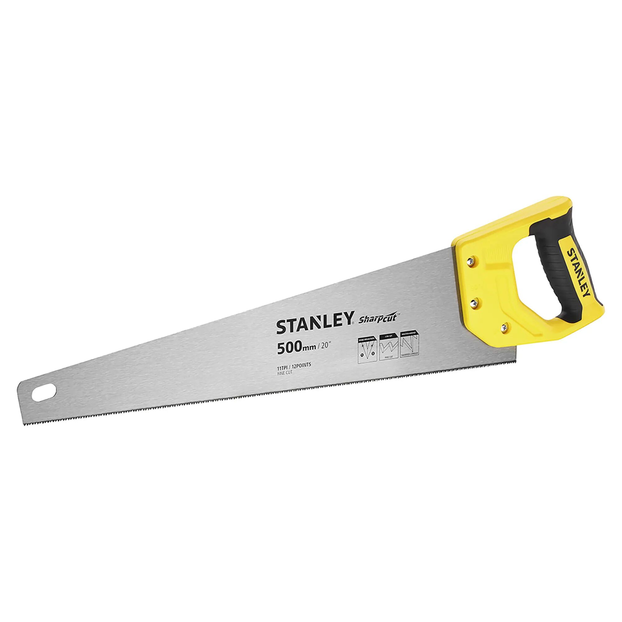 Stanley SEGACCIO  500 mm 11 DENTI PER LEGNO TAGLIO FINE