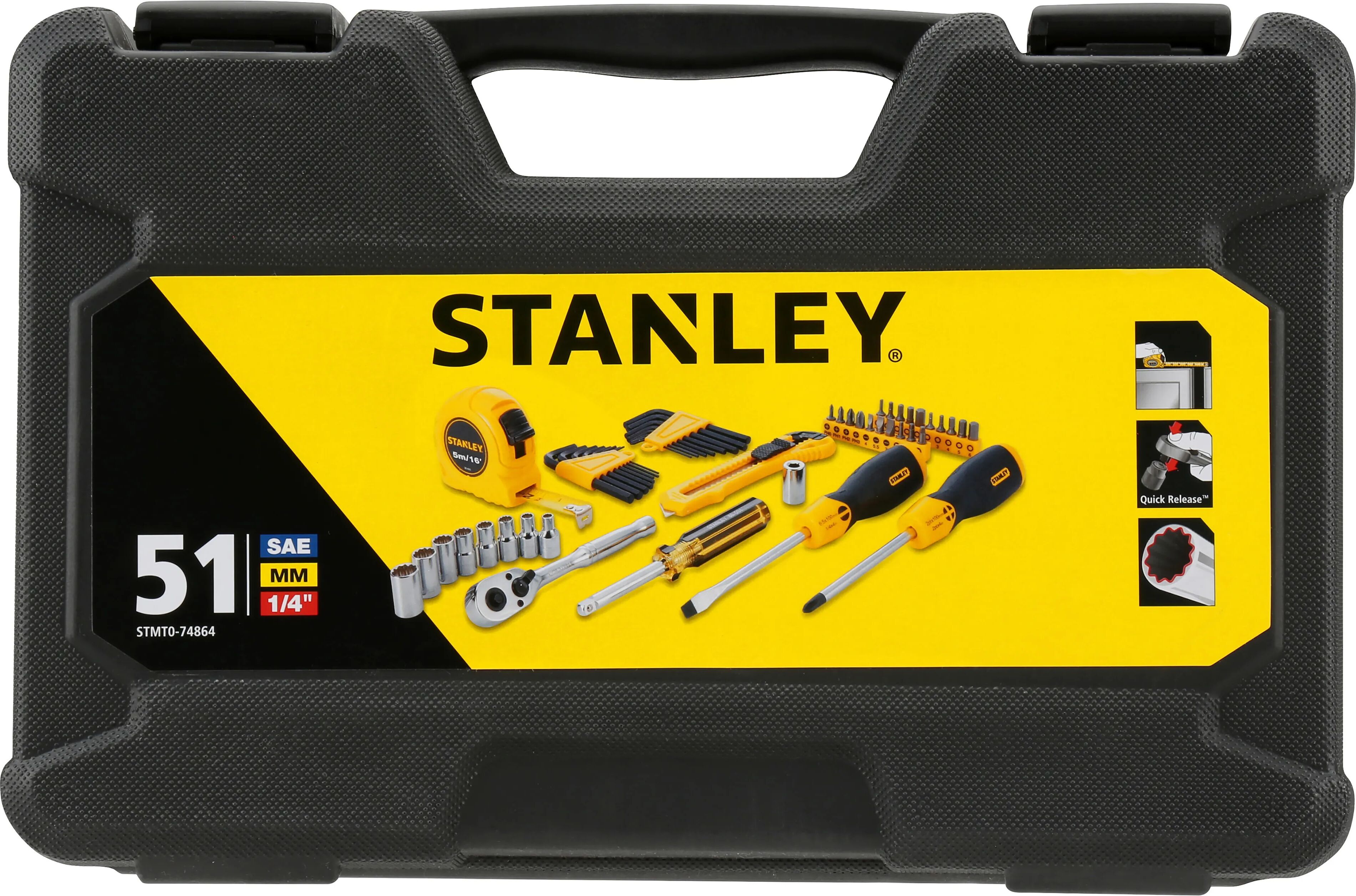 Stanley VALIGETTA  51 PEZZI STMT0-74864  UTENSILI ASSORTITI