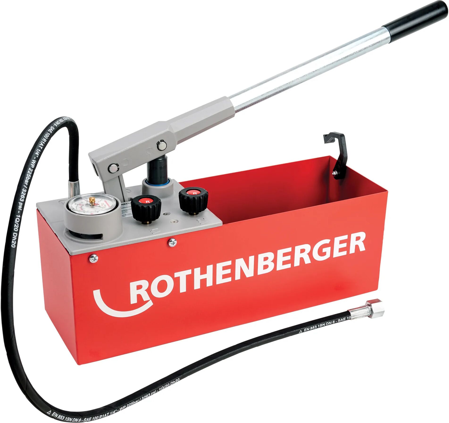 Rothenberger POMPA PROVAIMPIANTI  RP50 60bar ASPIRAZIONE 45 ml/min L720 x P170 x H260 mm