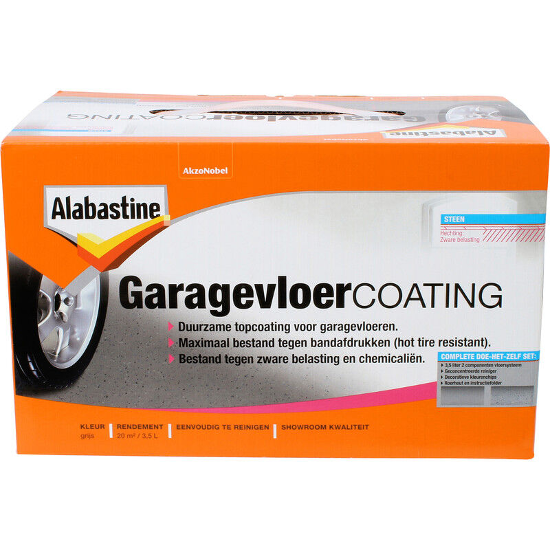 Alabastine garagevloercoating set 3,5L