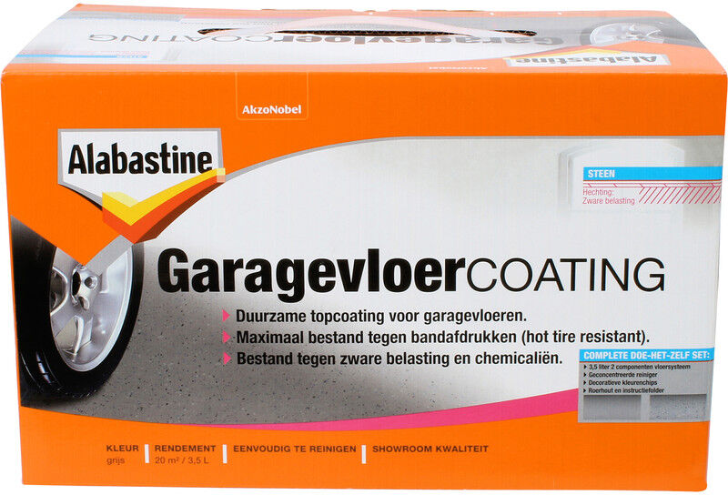 Alabastine garagevloercoating set 3,5L