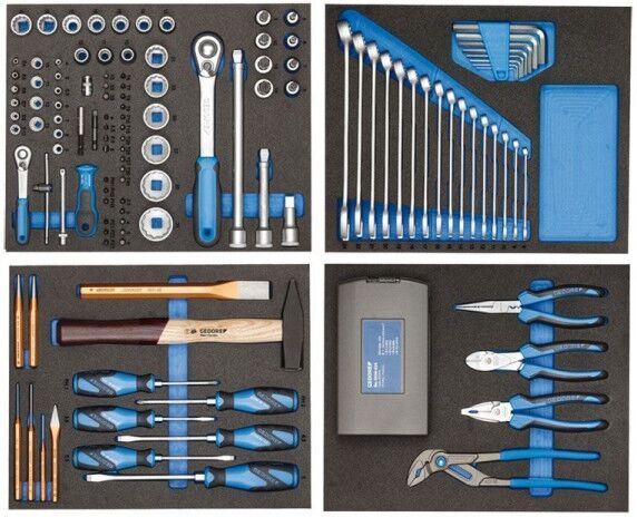 Gedore TS-147 Gereedschapset klein in module 147-Delig 2955997