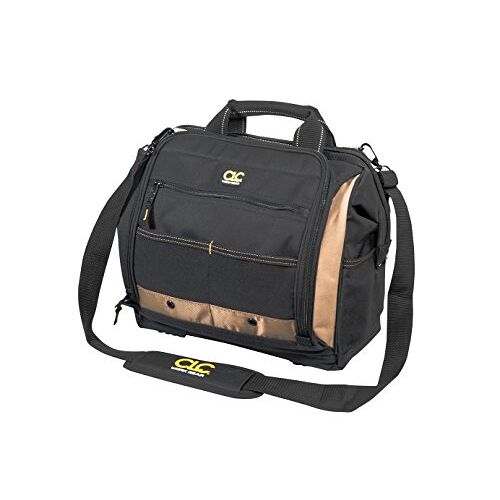 Custom LeatherCraft 1537 uitrustingstas voor uitrusting (zwart, 330,2 mm, 177,8 mm, 330,2 mm)
